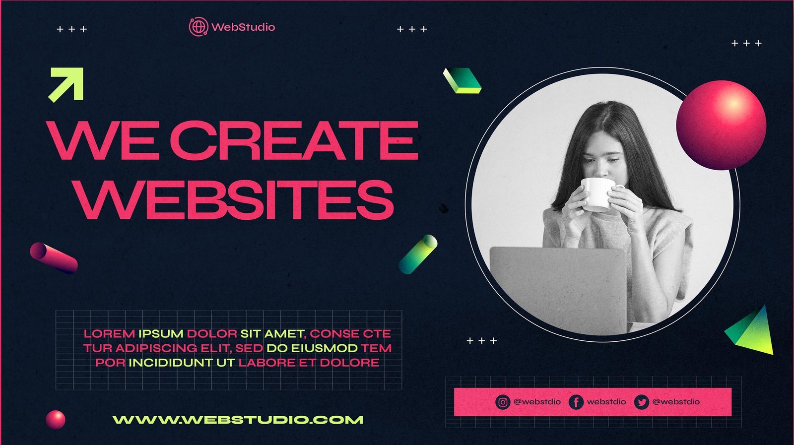 We Create Websites – Crafting Modern, Eye-Catching Designs for Your Business