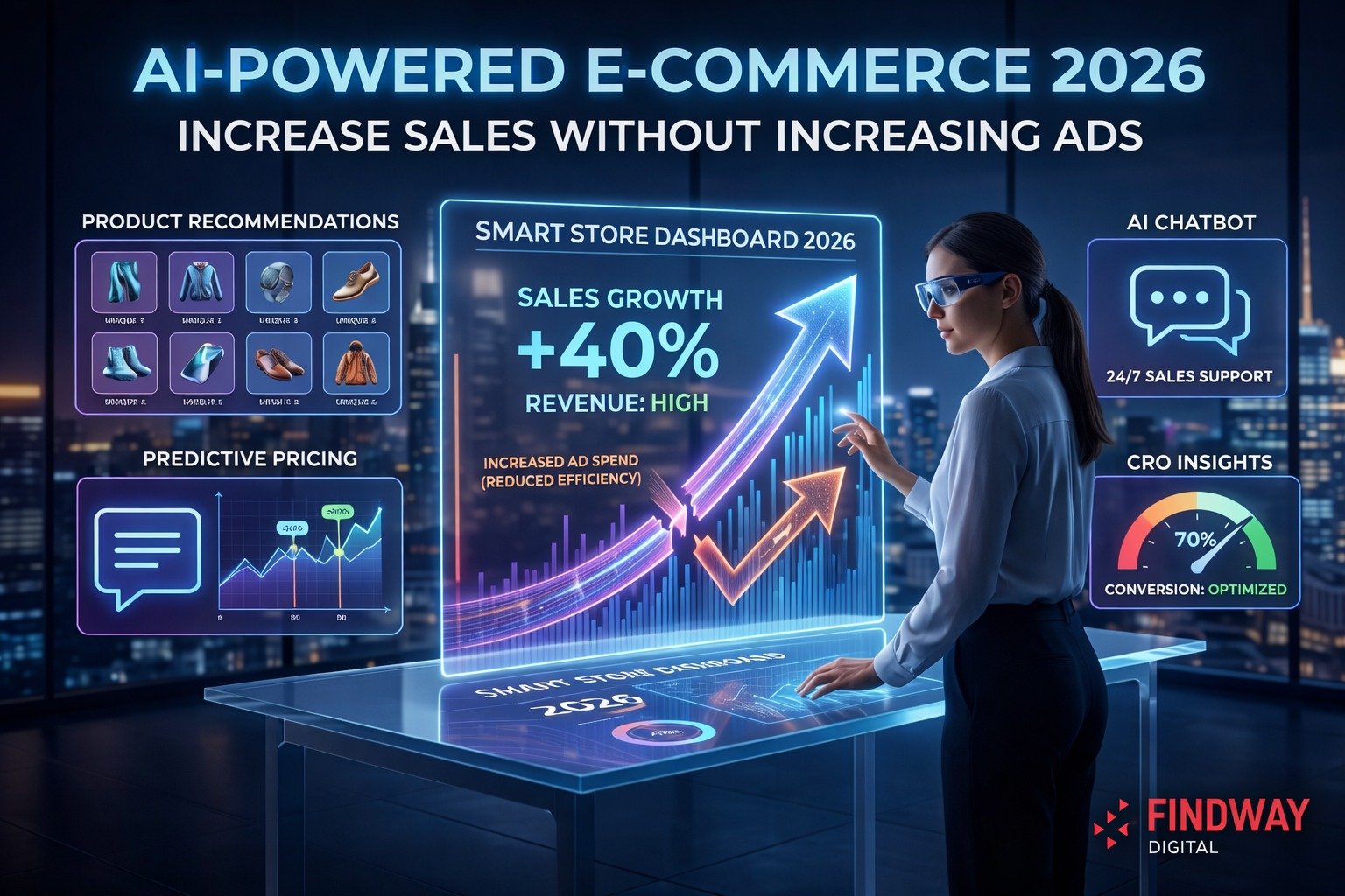 AI-Powered E-Commerce in 2026: How Smart Stores Are Increasing Sales Without Increasing Ad Spend