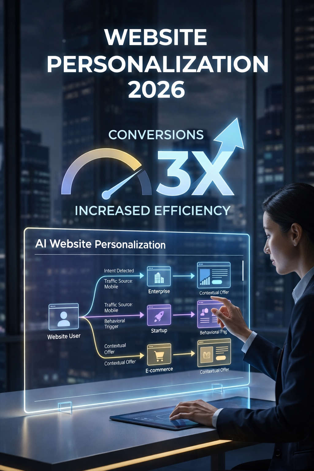 AI-Powered Personalization in 2026: How Smart Websites Are Increasing Conversions by 3X